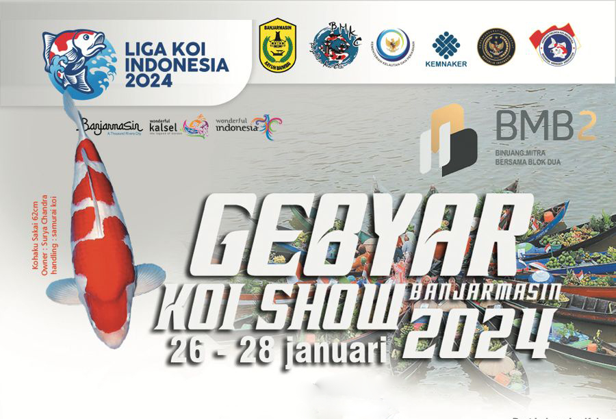 Gebyar Koi Show Banjarmasin 2024